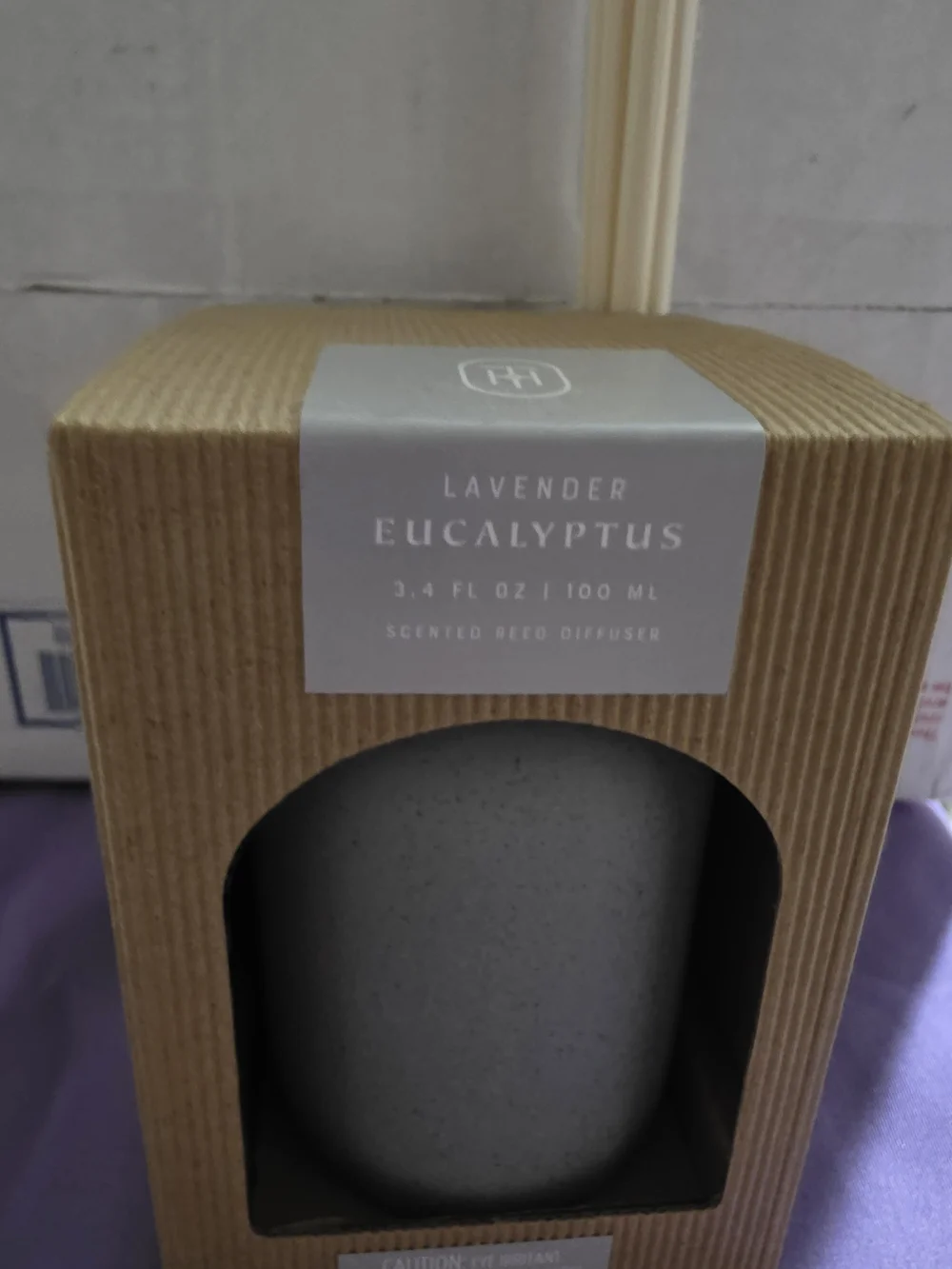 2 Lavender Eucalyptus Reed Diffuser Sets